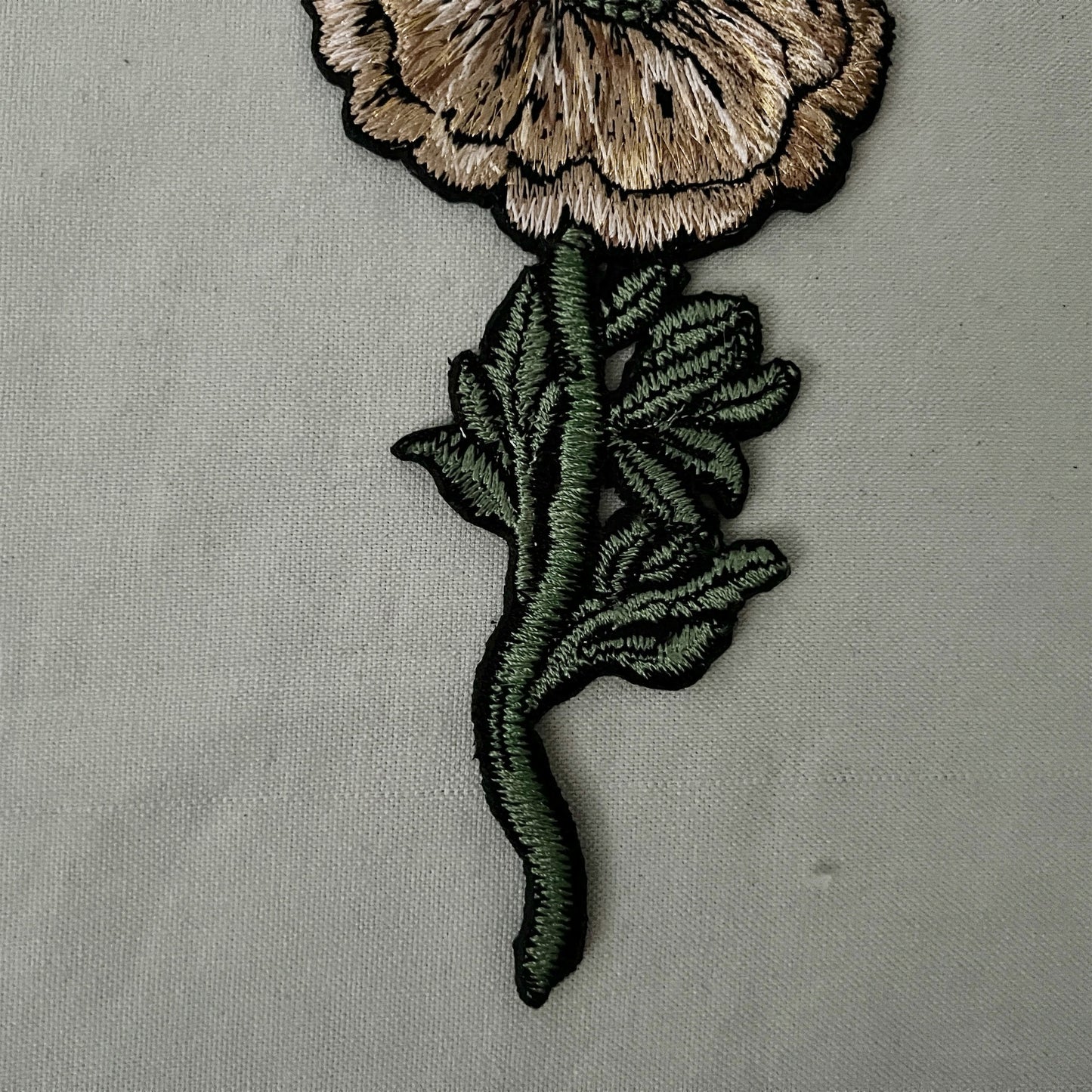 【ma.macaron】ベージュの花  A