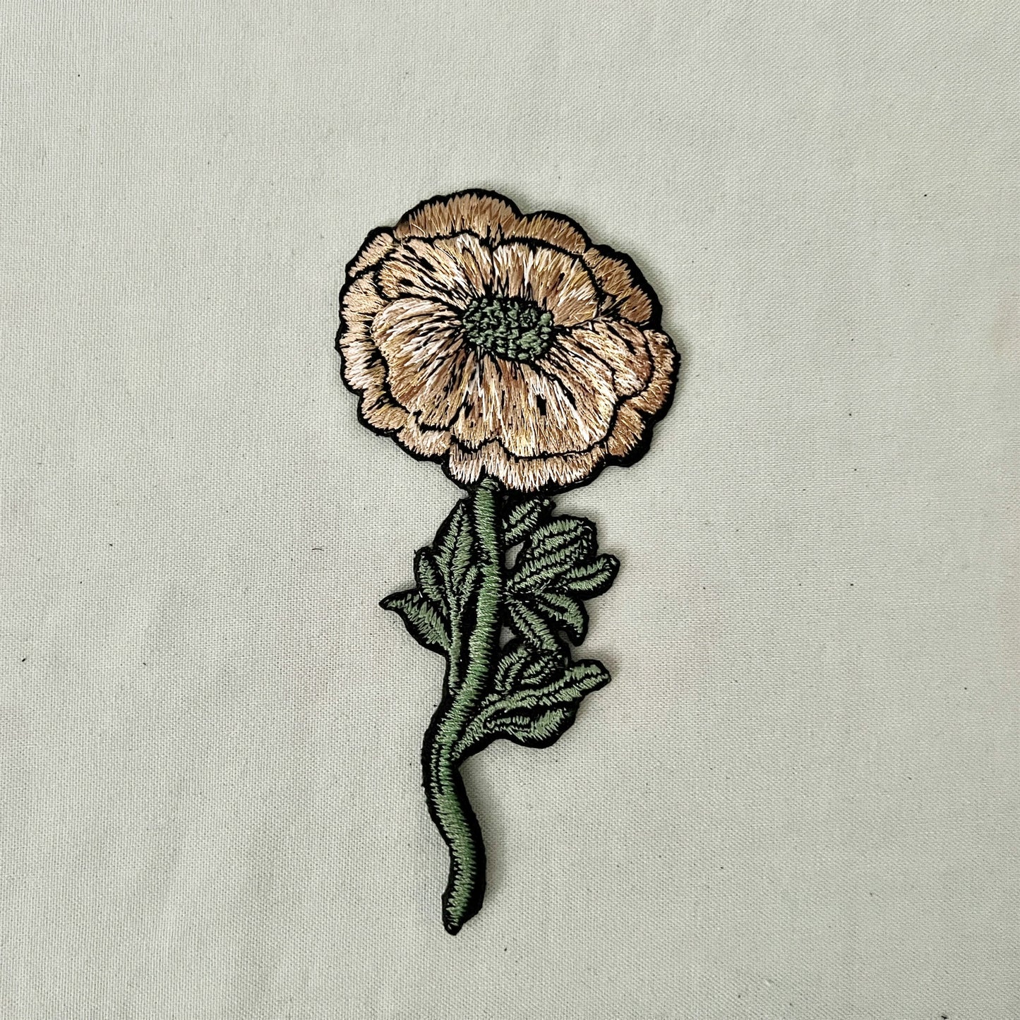 【ma.macaron】ベージュの花  A