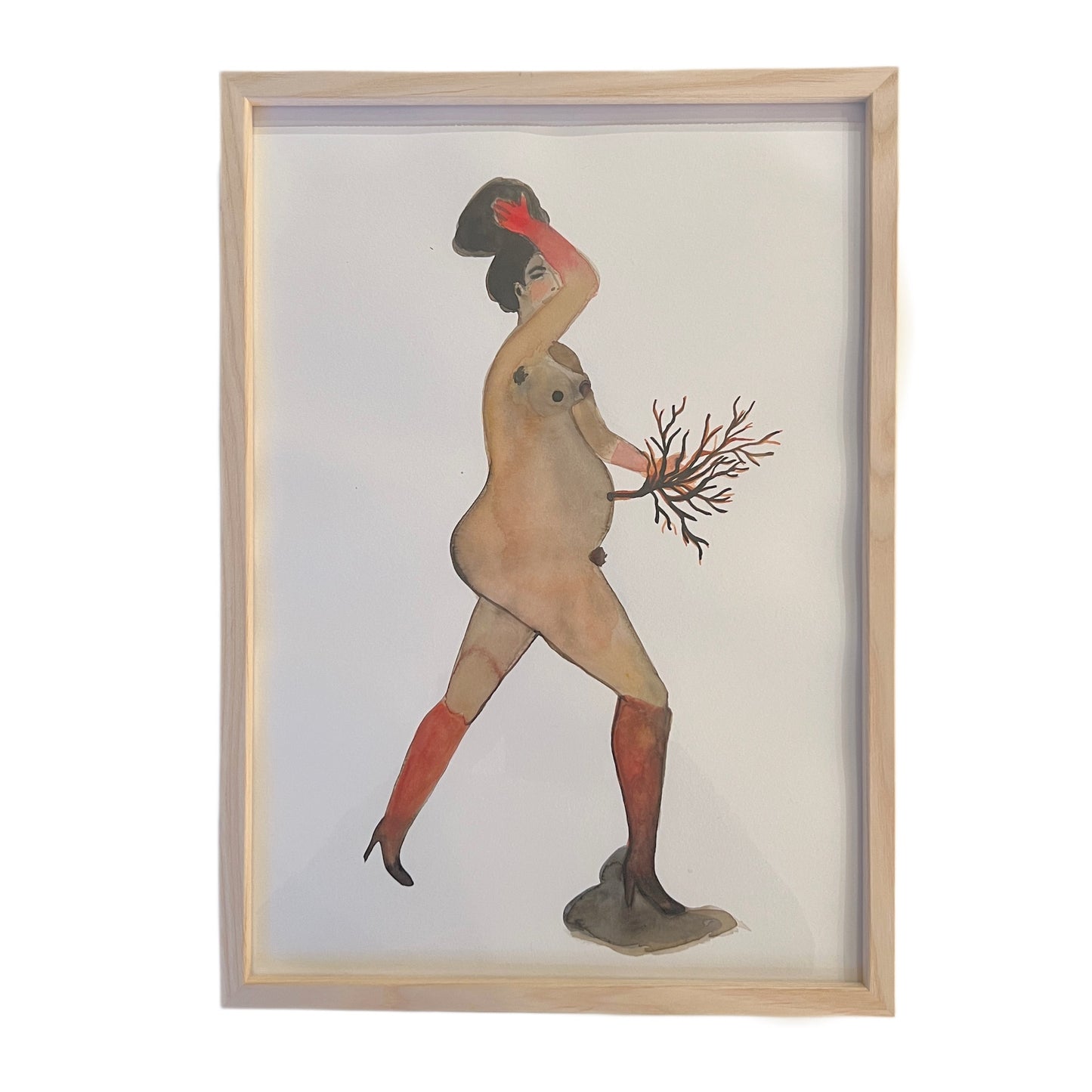 【Cathy Burghi 】全身へそから枝右手頭