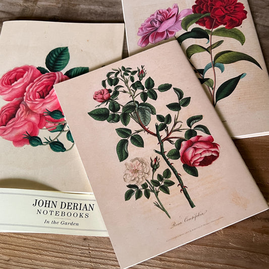 【JOHN DERIAN】IN THE GARDEN NOTEBOOK SET