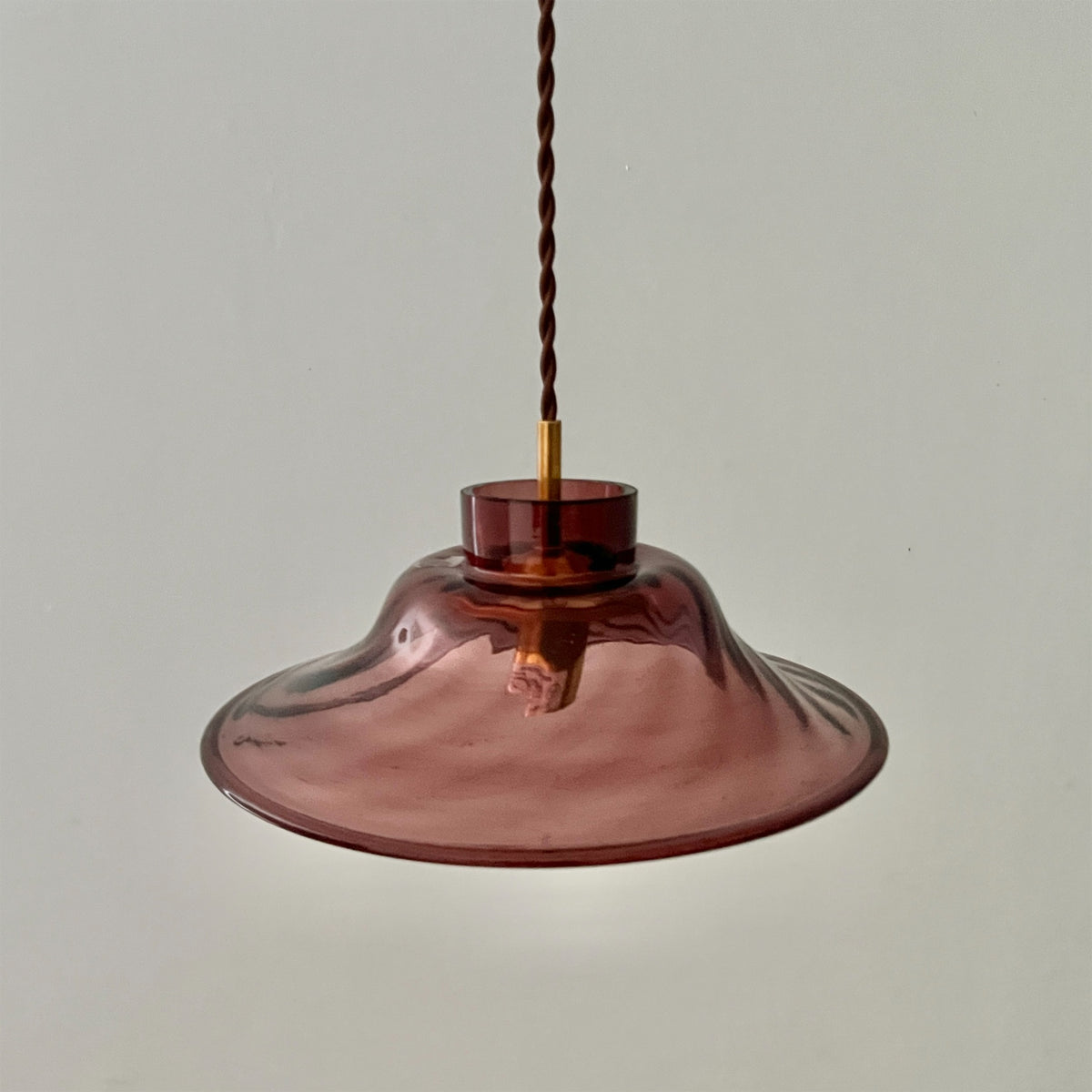 【La Soufflerie】ランプシェード Suspension Calotte Framboise
