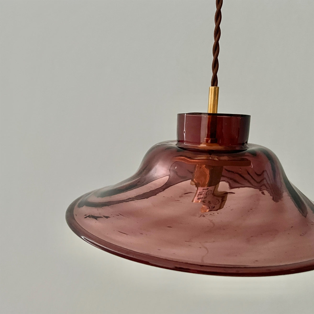 【La Soufflerie】ランプシェード Suspension Calotte Framboise