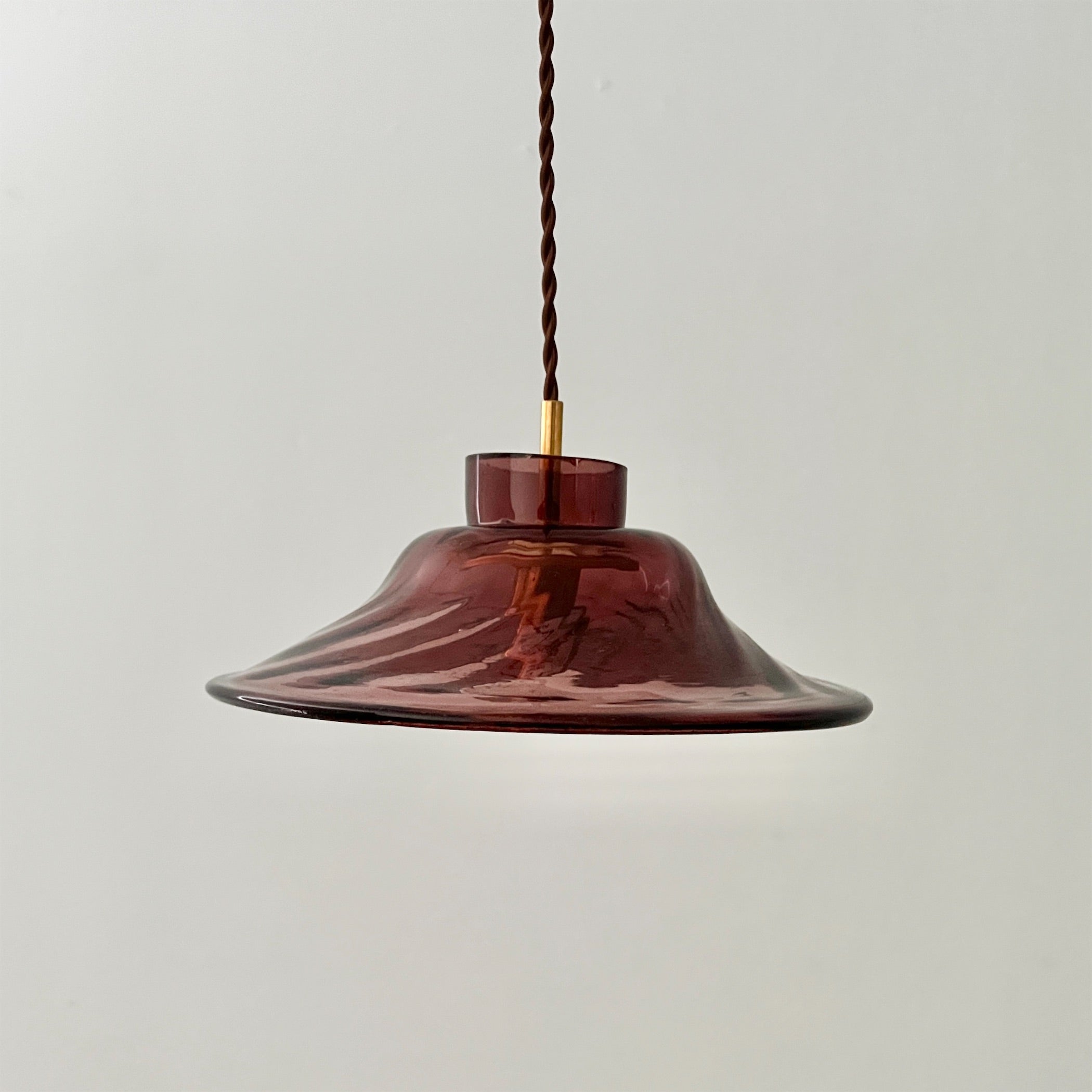 La Soufflerie】ランプシェード Suspension Calotte Framboise