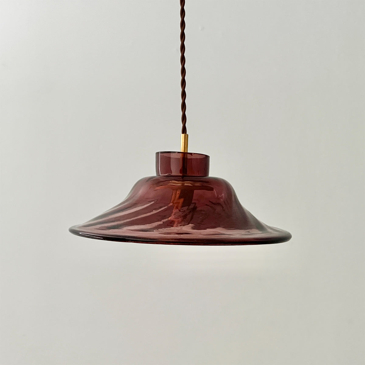 【La Soufflerie】ランプシェード Suspension Calotte Framboise