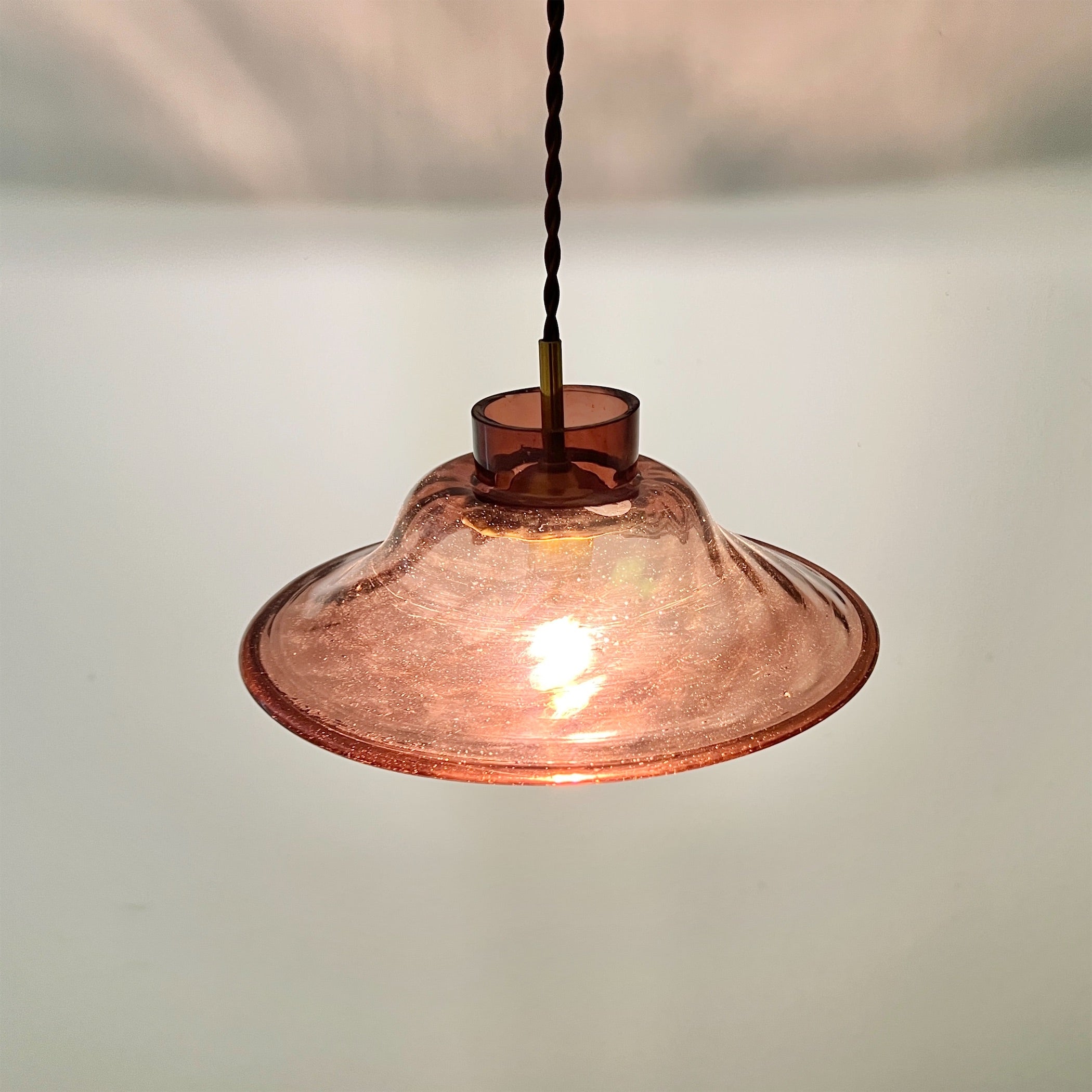 La Soufflerie】ランプシェード Suspension Calotte Framboise