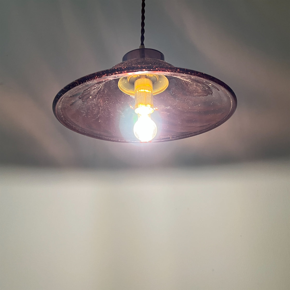 【La Soufflerie】ランプシェード Suspension Calotte Framboise