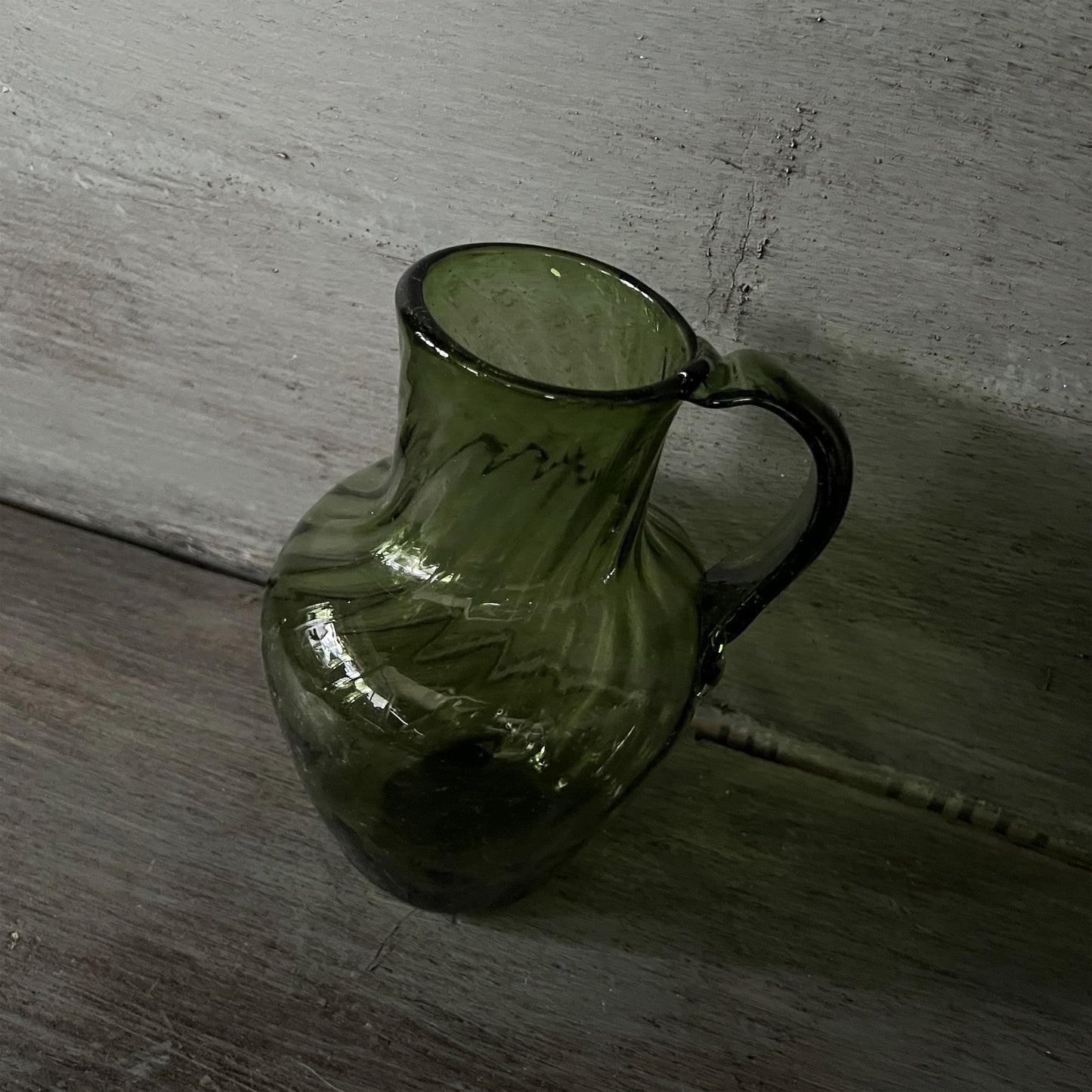 【La Soufflerie】フラワーベース Urceus Vert Fume
