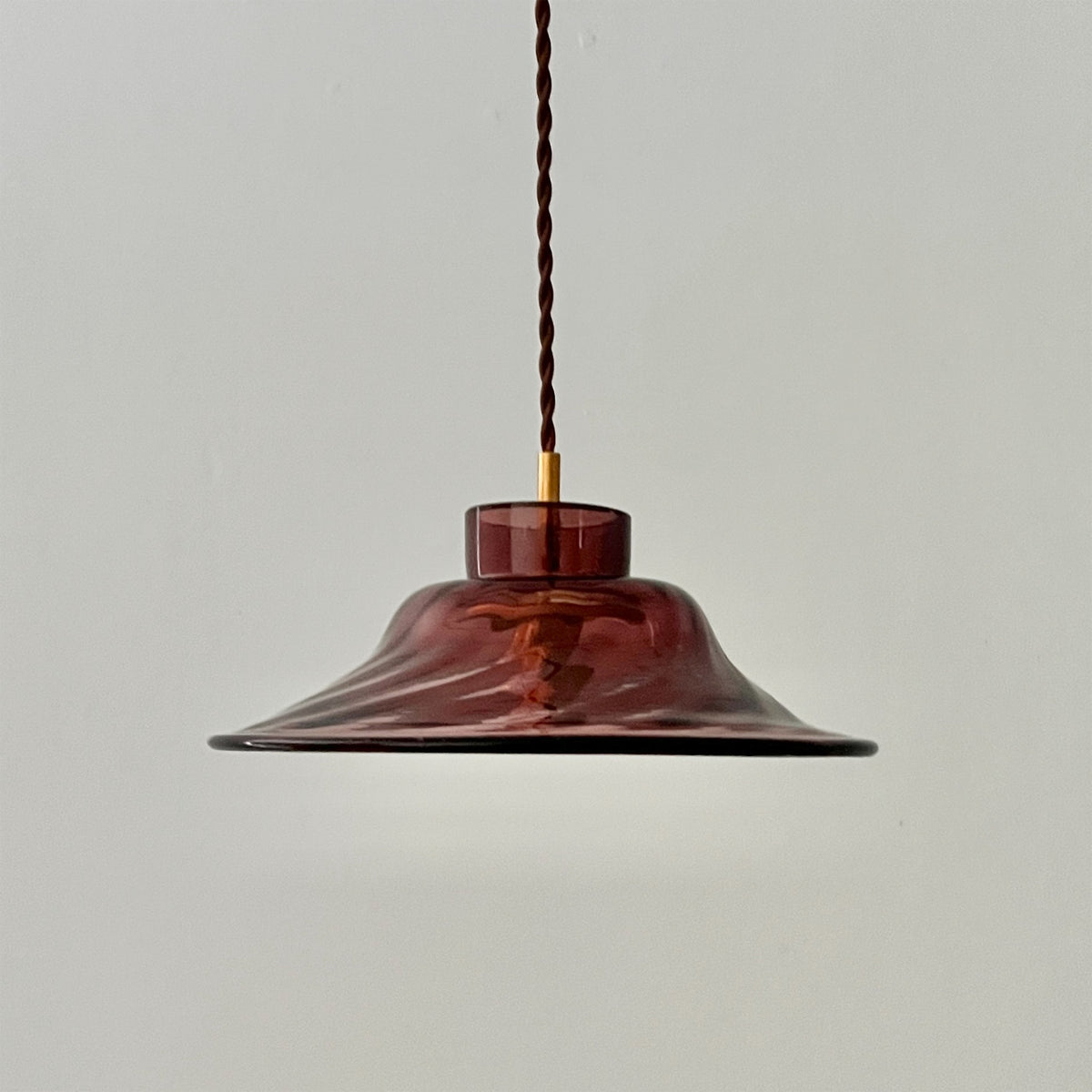 【La Soufflerie】ランプシェード Suspension Calotte Framboise