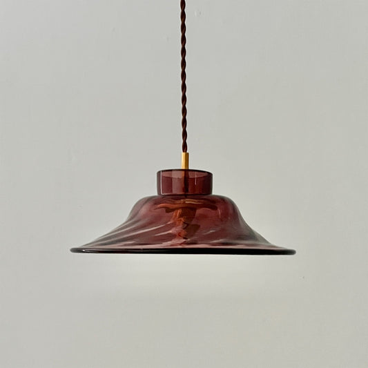 【La Soufflerie】ランプシェード Suspension Calotte Framboise