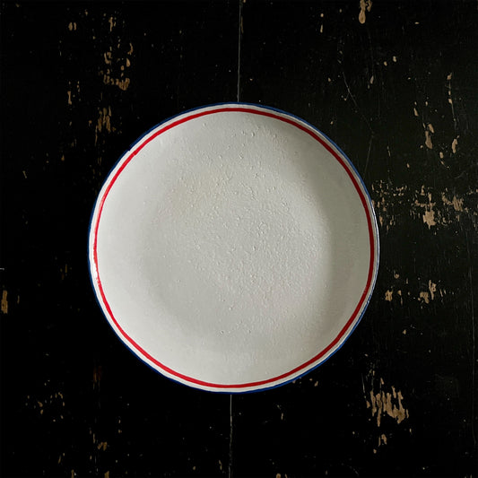 【Astier de Villatte】Tricolore Side Plate