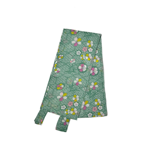 【Les Touristes】コットンカーテン KOBE GREEN マルト・デムラン セレクト