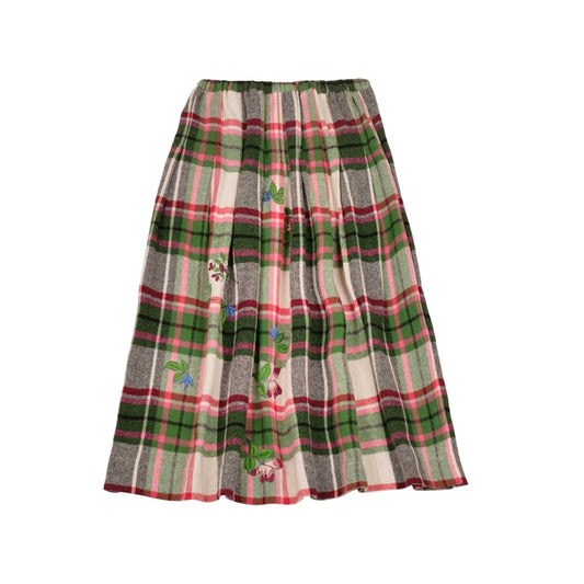 【Mii Collection】Hand Embroited Long Skirt #18