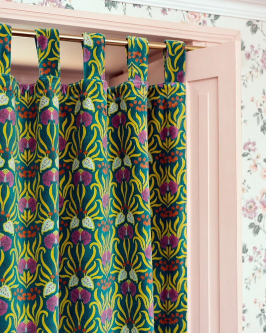 【Les Touristes】Velvet curtain_muguet-bayou
