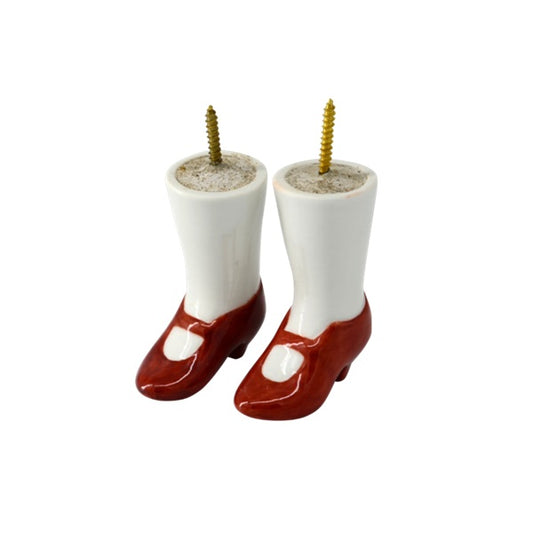 【Kuhn Keramik】フック red shoe