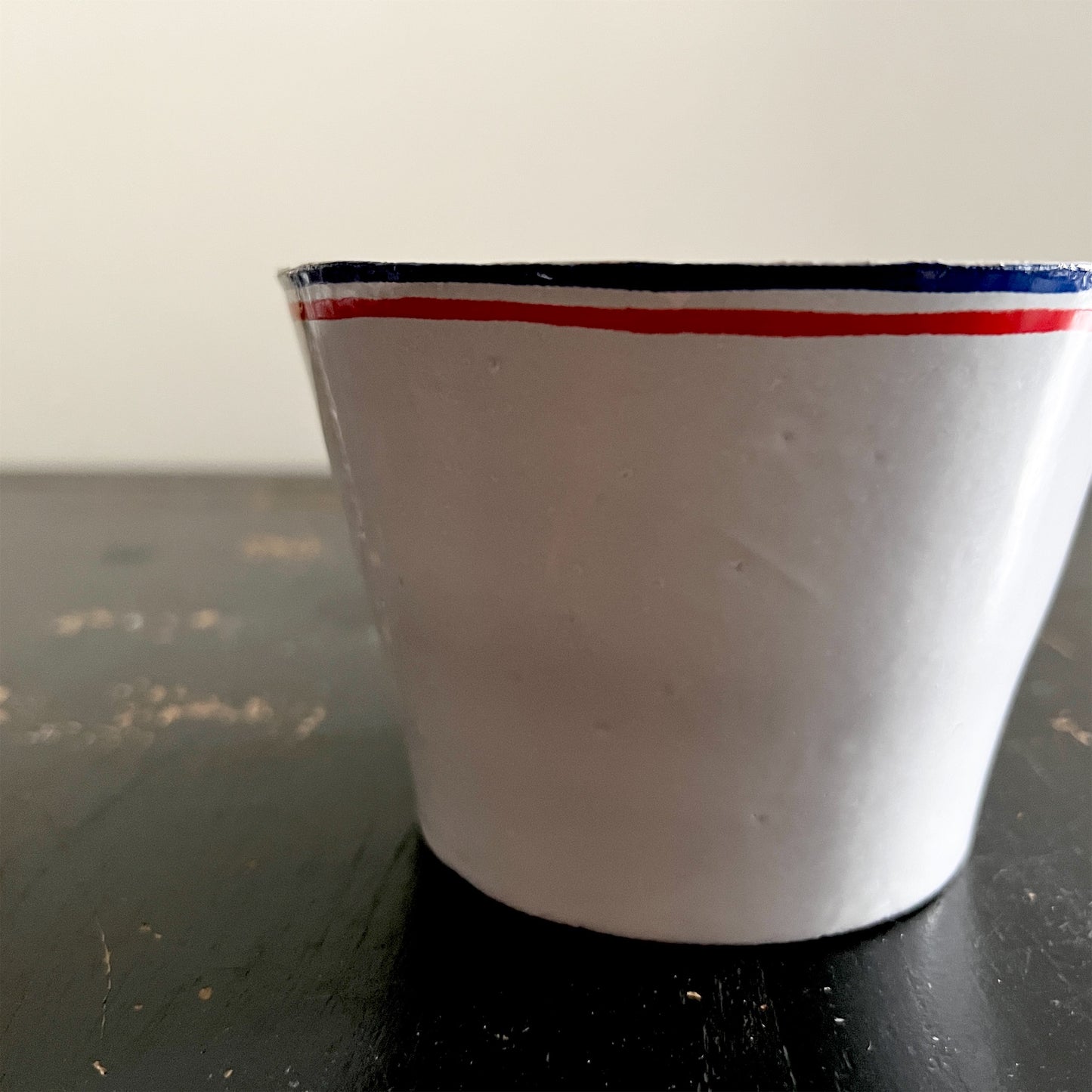 【Astier de Villatte】Very Large Cup Tricolore Without Handle