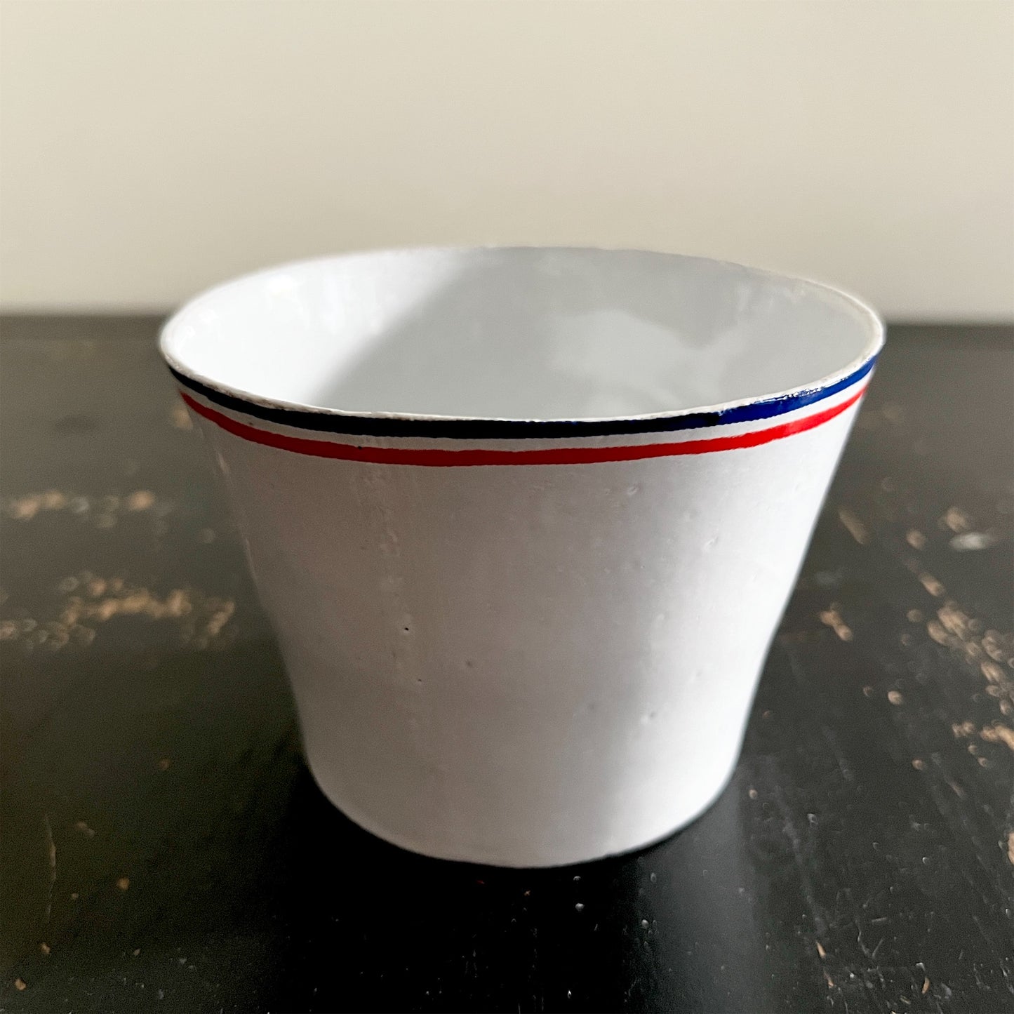 【Astier de Villatte】Very Large Cup Tricolore Without Handle