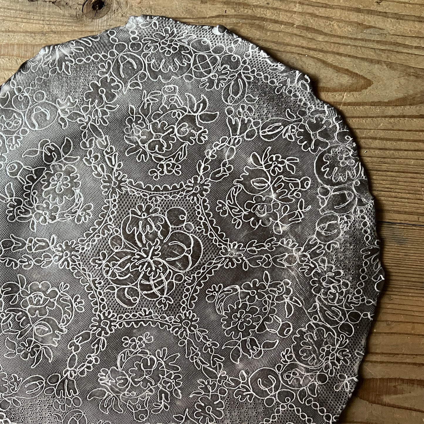 【Valerie Casado】大皿 黒 m-36