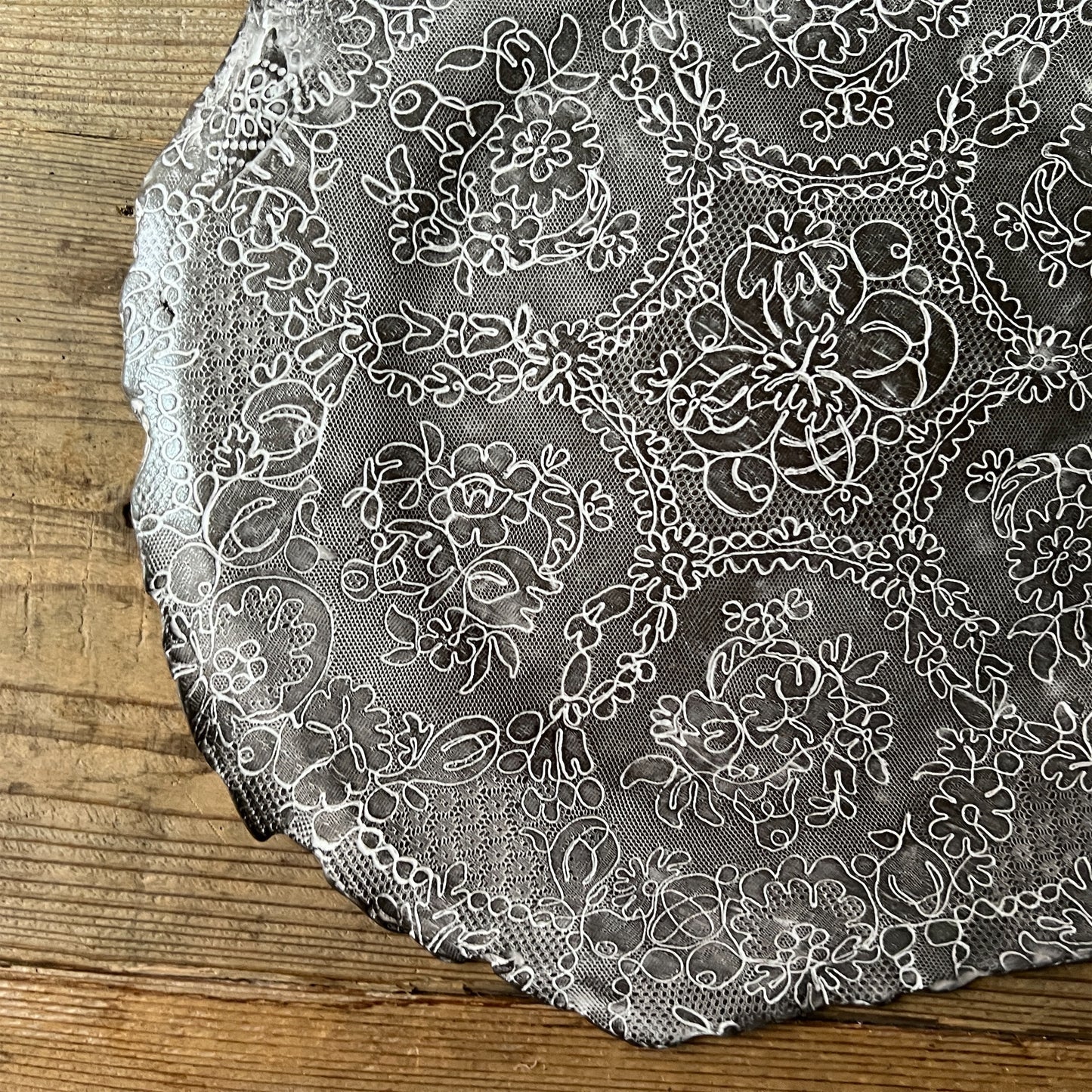 【Valerie Casado】大皿 黒 m-36