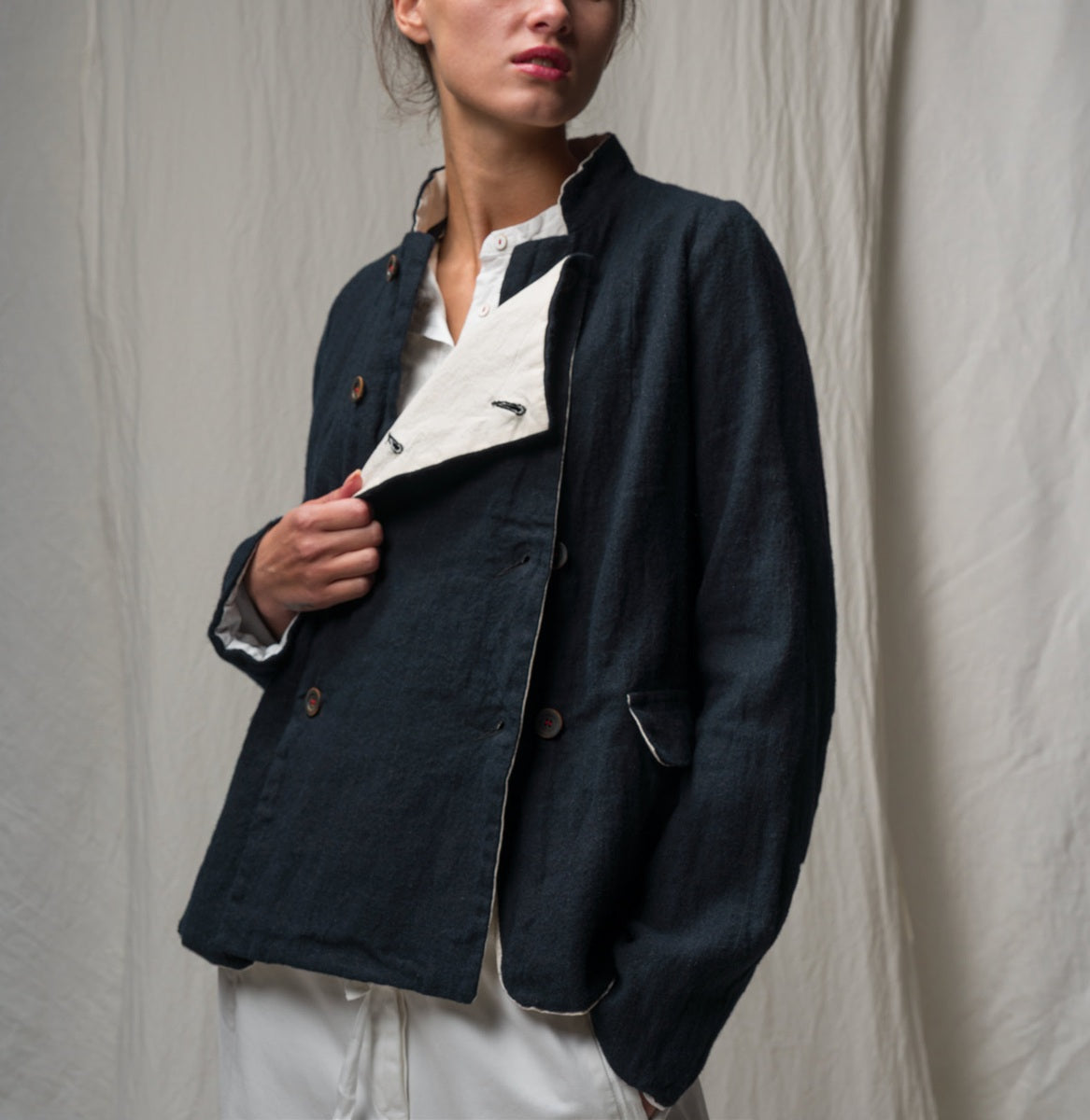 HANNOH】JACKET Venja_Navy 15 | フィールシーン / FEEL SEEN – FEELSEEN