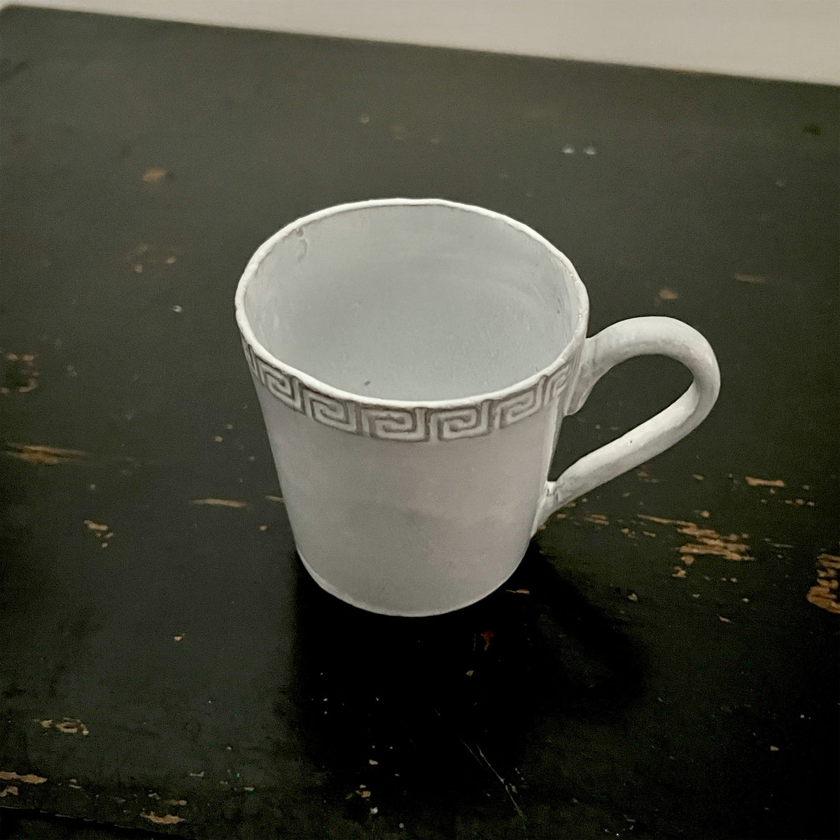 【Astier de Villatte】Grecque Coffee Cup