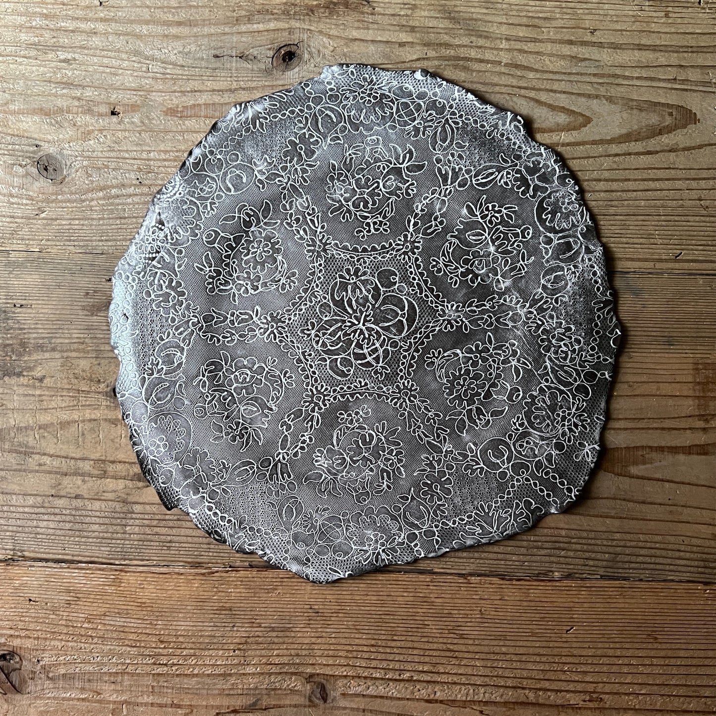 【Valerie Casado】大皿 黒 m-36