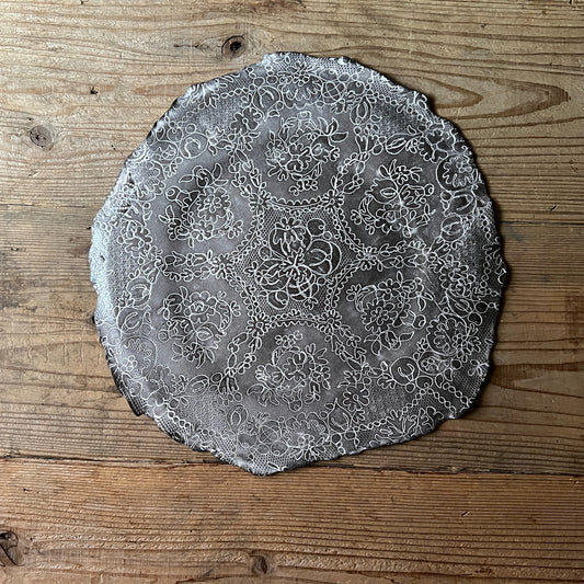 【Valerie Casado】大皿 黒 m-36