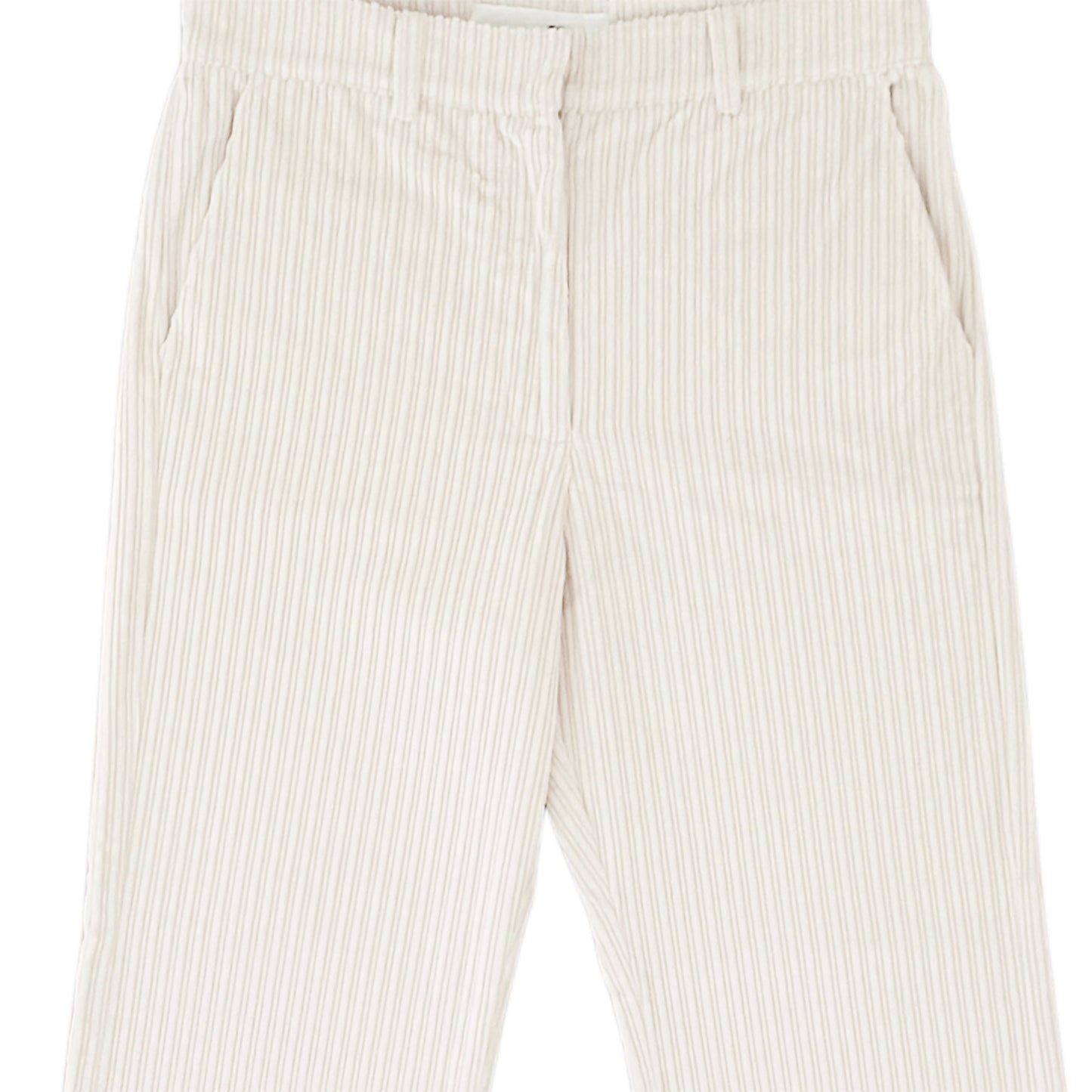 【Mii Collection】Plain Embroidered Velvet Pant #115