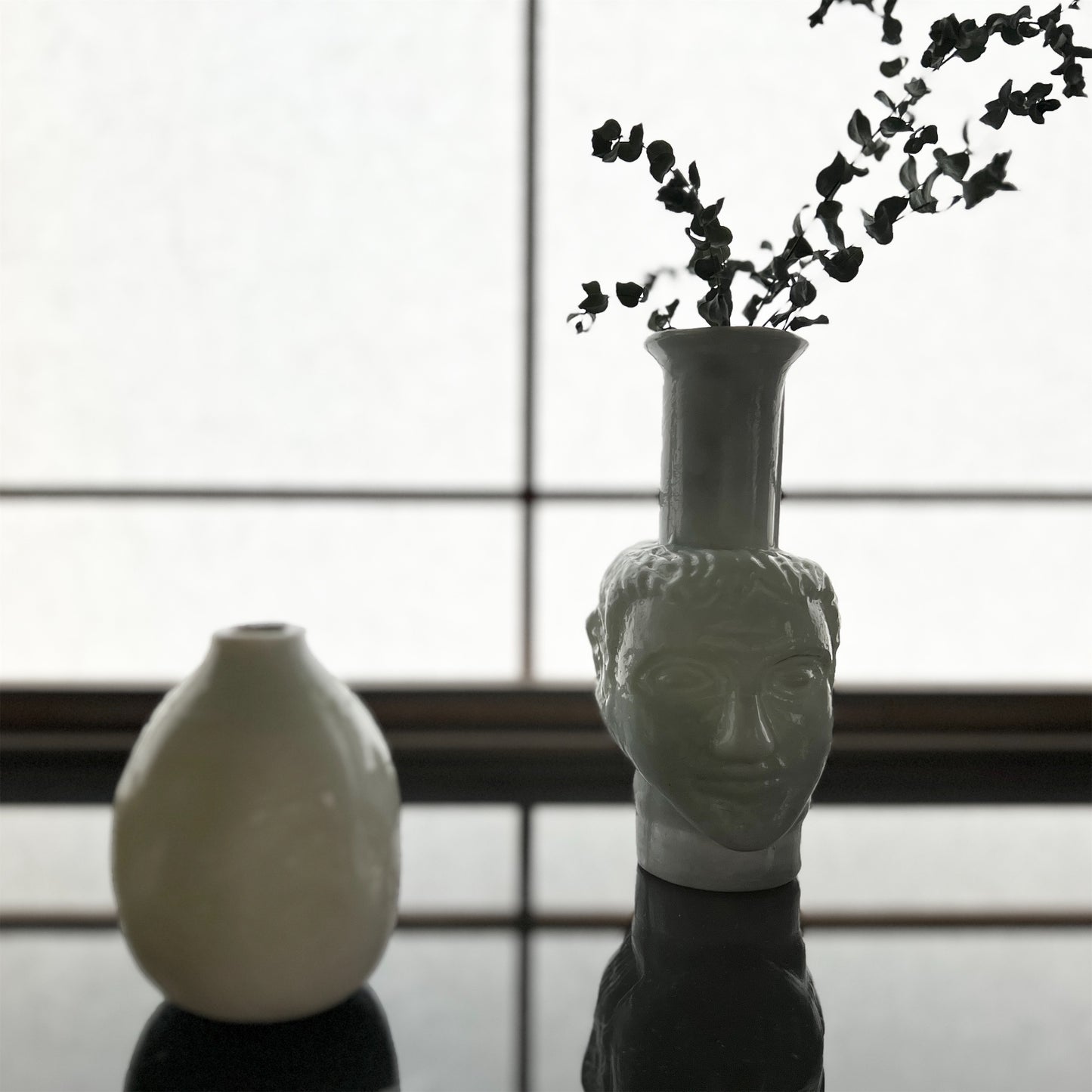 【La Soufflerie】フラワーベース Vase Tete White