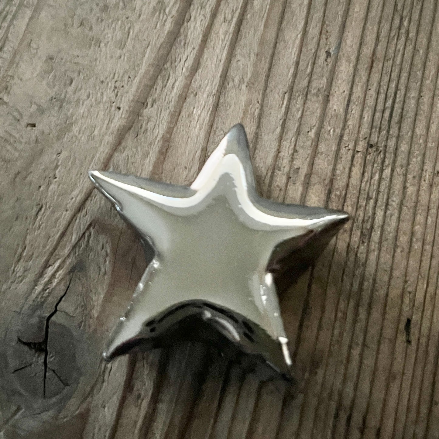 【MV% ceramics design】SMALL SILVER STARS