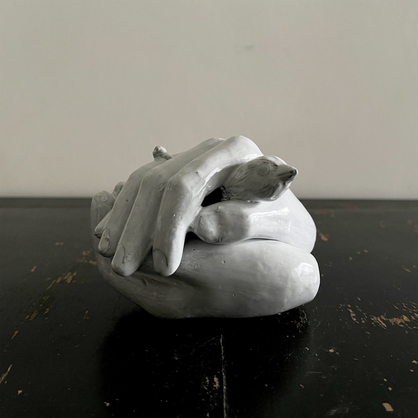 【Astier de Villatte】Serena Box (white ring)