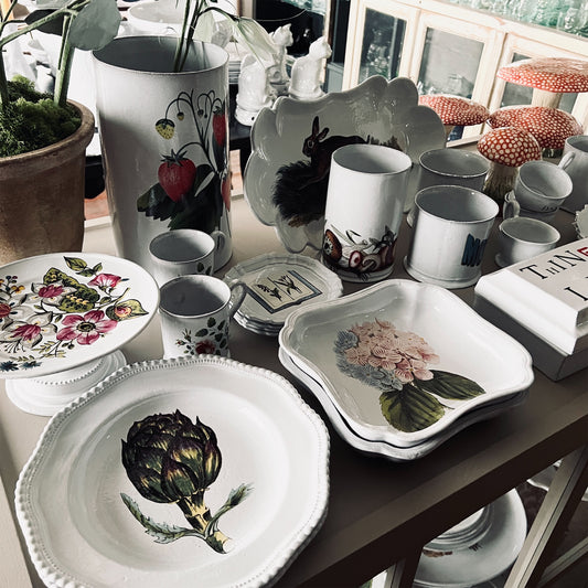 【Astier de Villatte】Artichoke Soup Plate