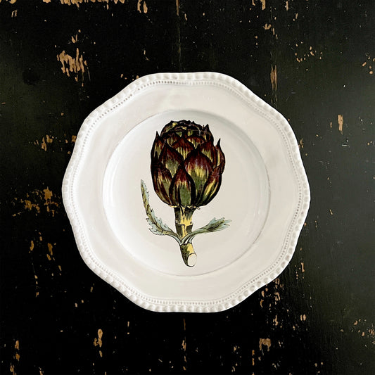 【Astier de Villatte】Artichoke Soup Plate