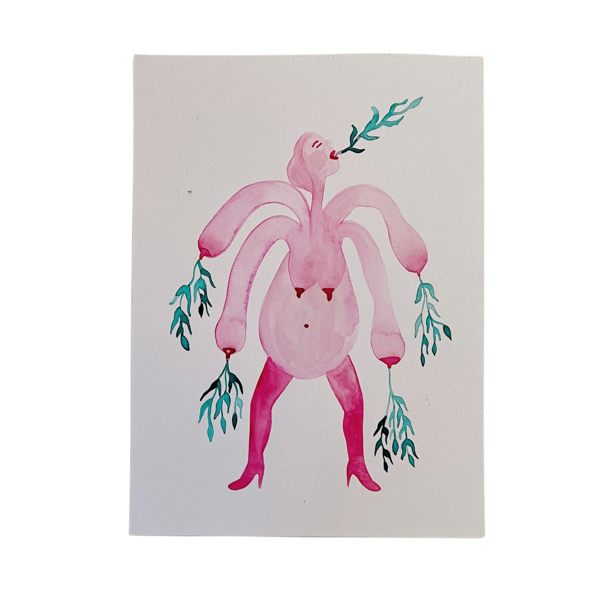 【Cathy Burghi 】オッパイ6つと口から草