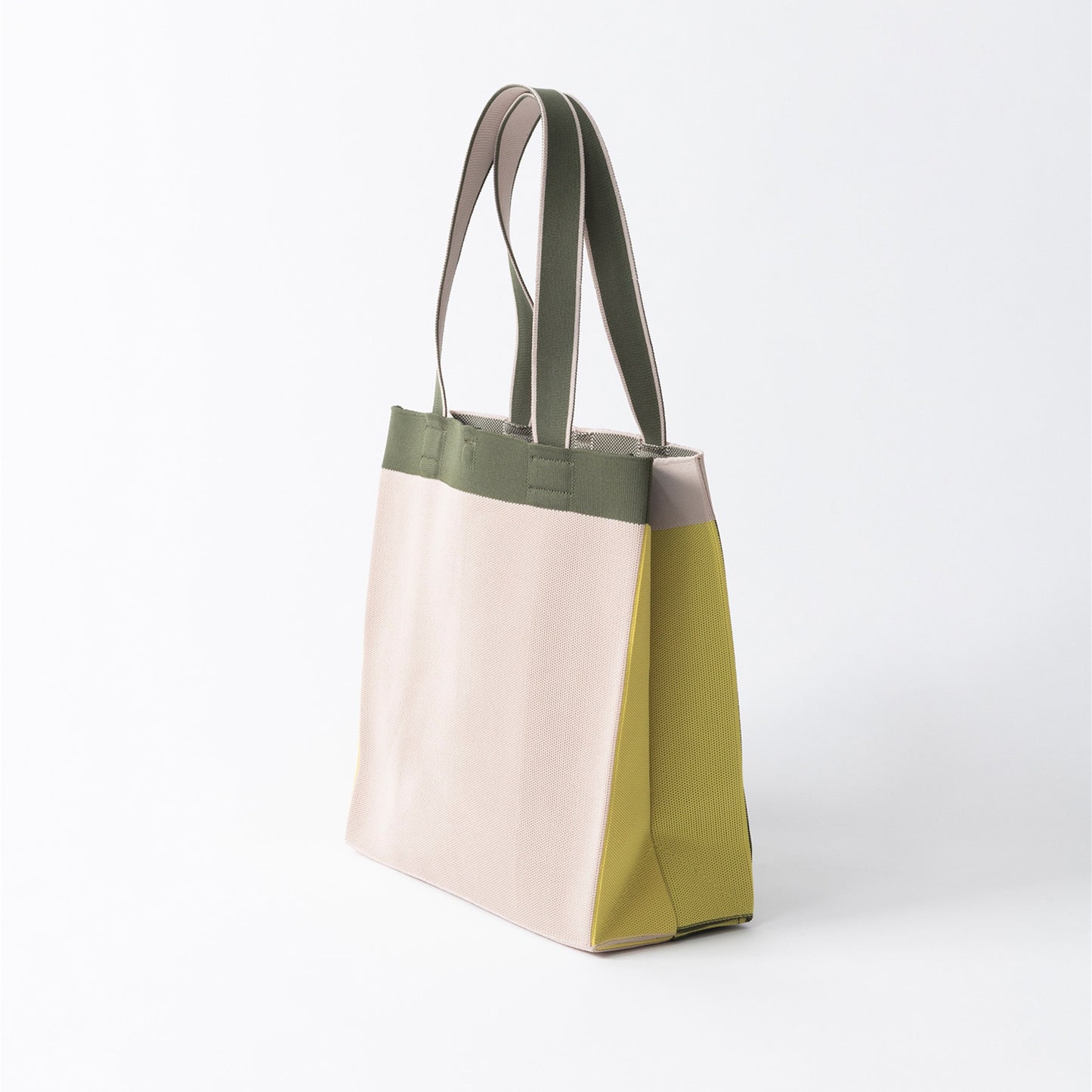 【TRICOTE】BICOLOUR PAPER KNIT BAG