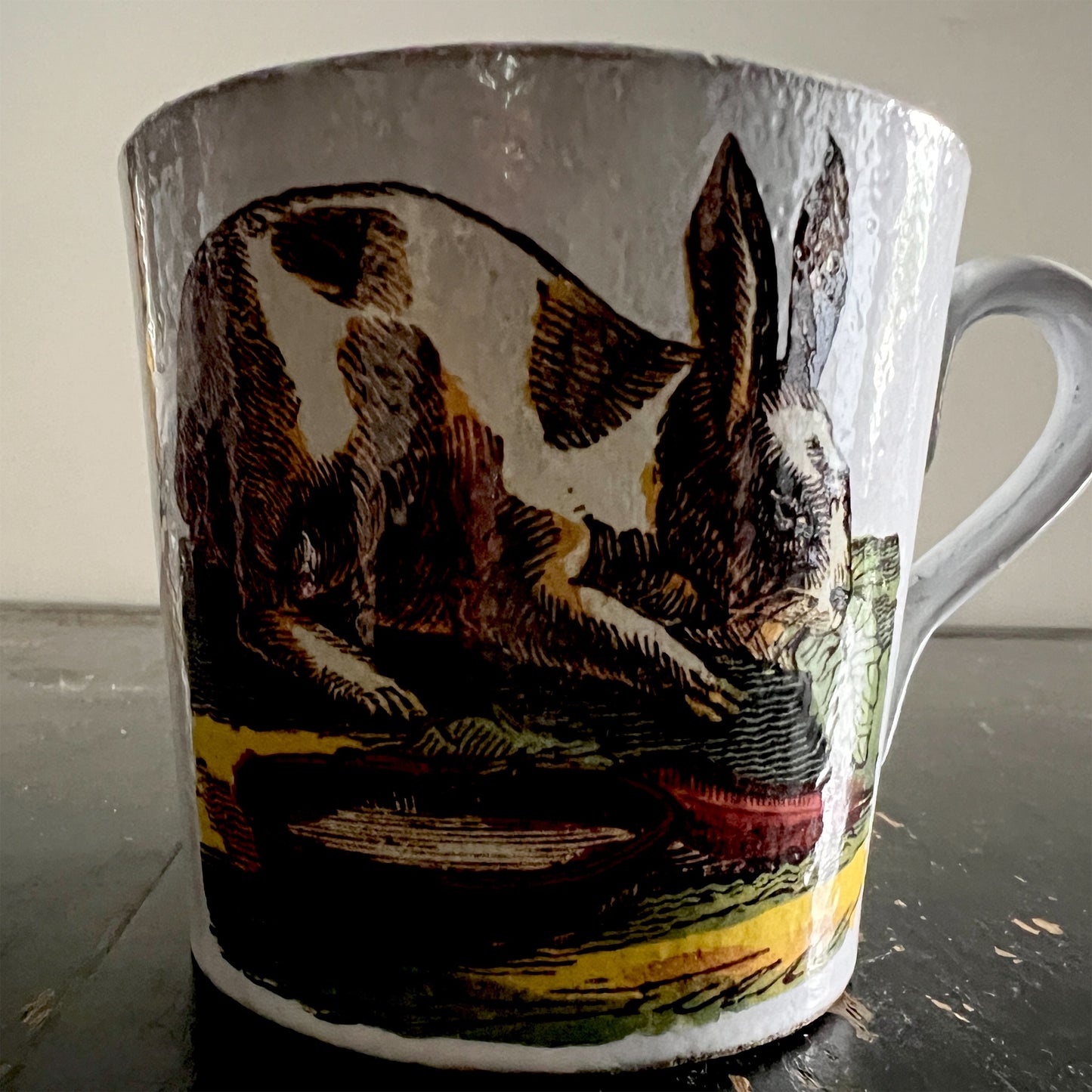 【Astier de Villatte】Large Munching Rabbit Mug