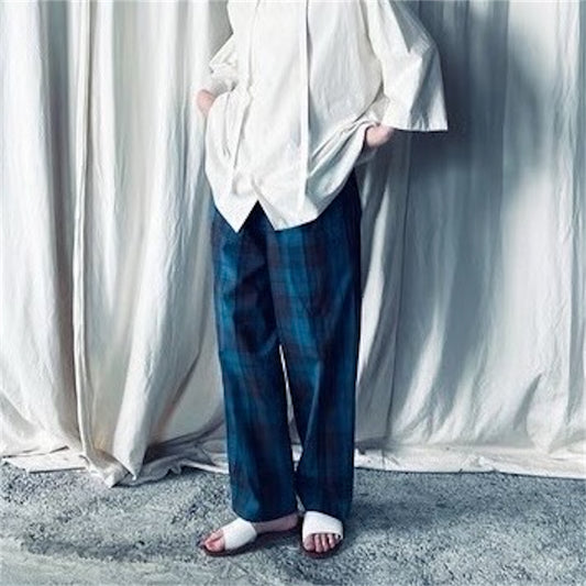 【ohta】check pants pt-54C