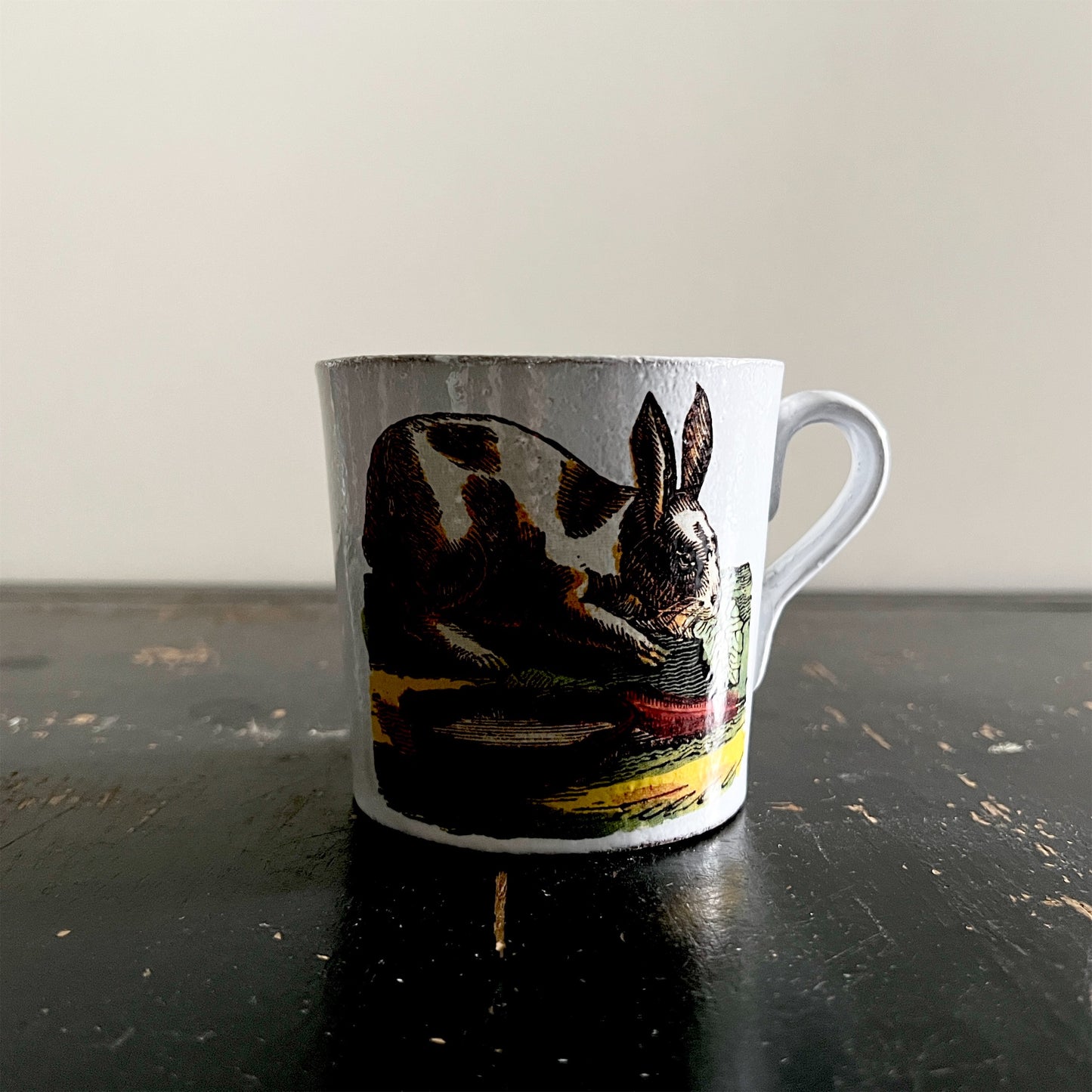 【Astier de Villatte】Large Munching Rabbit Mug