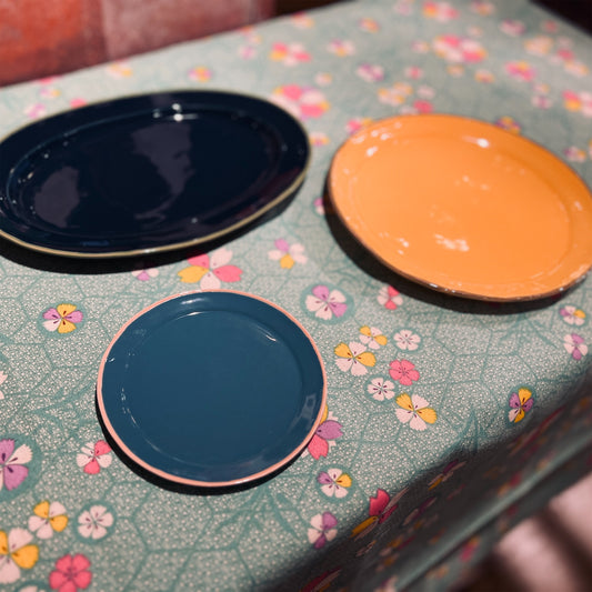 【Les Touristes】コットンマルチクロス KOBE GREEN マルト・デムラン セレクト