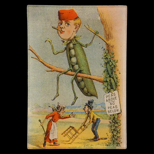 【JOHN DERIAN】デコパージュプレートNo Peas Below