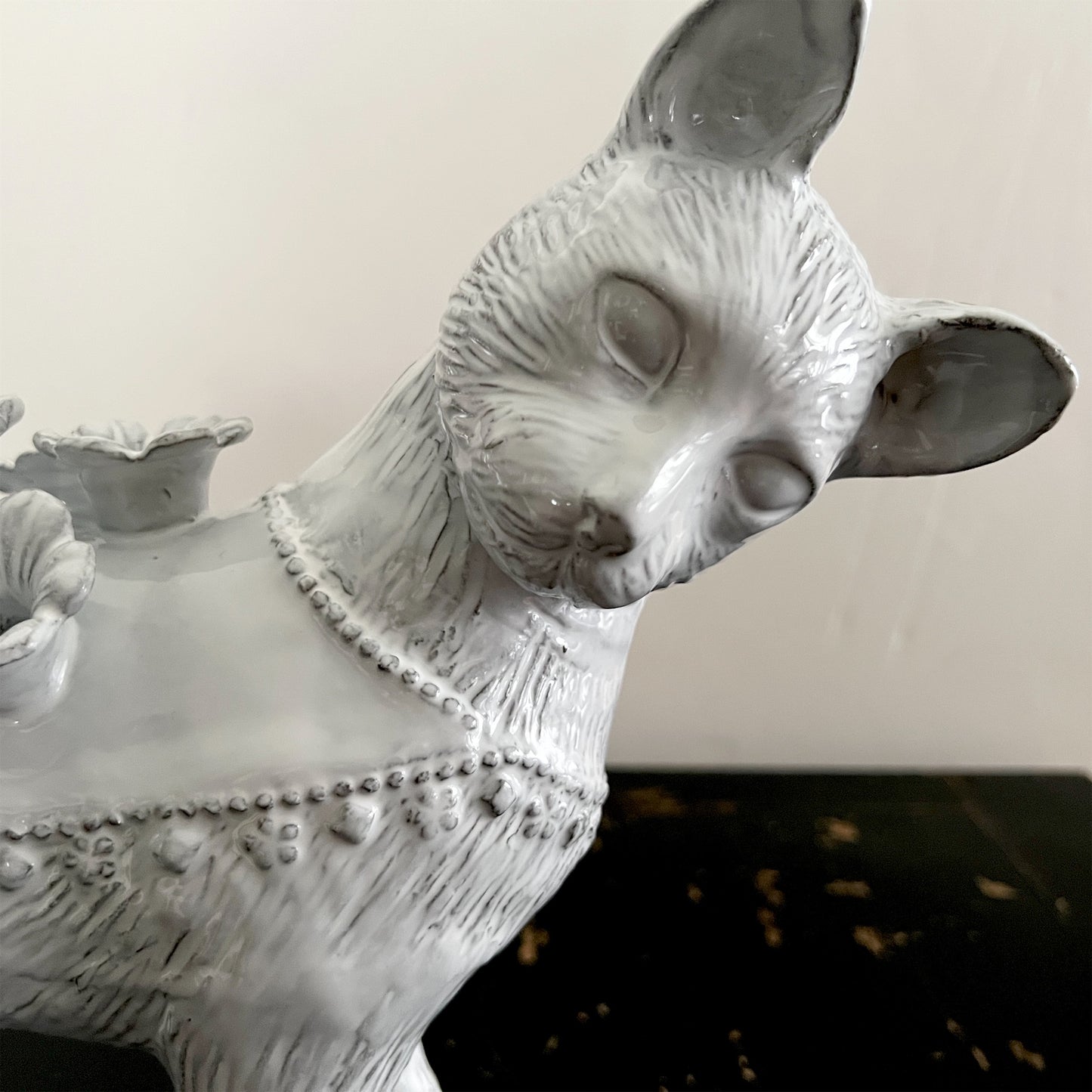 【Astier de Villatte】Cat Flower Holder - Right