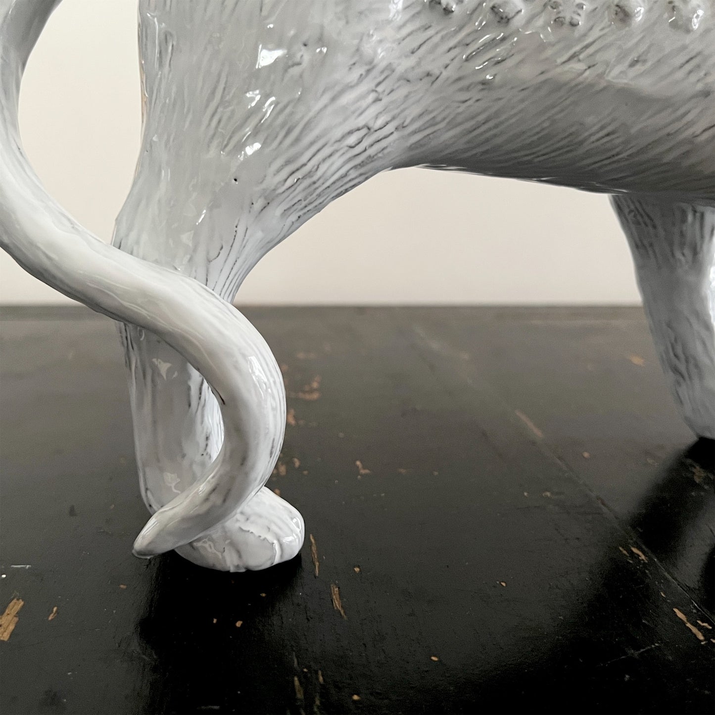 【Astier de Villatte】Cat Flower Holder - Right