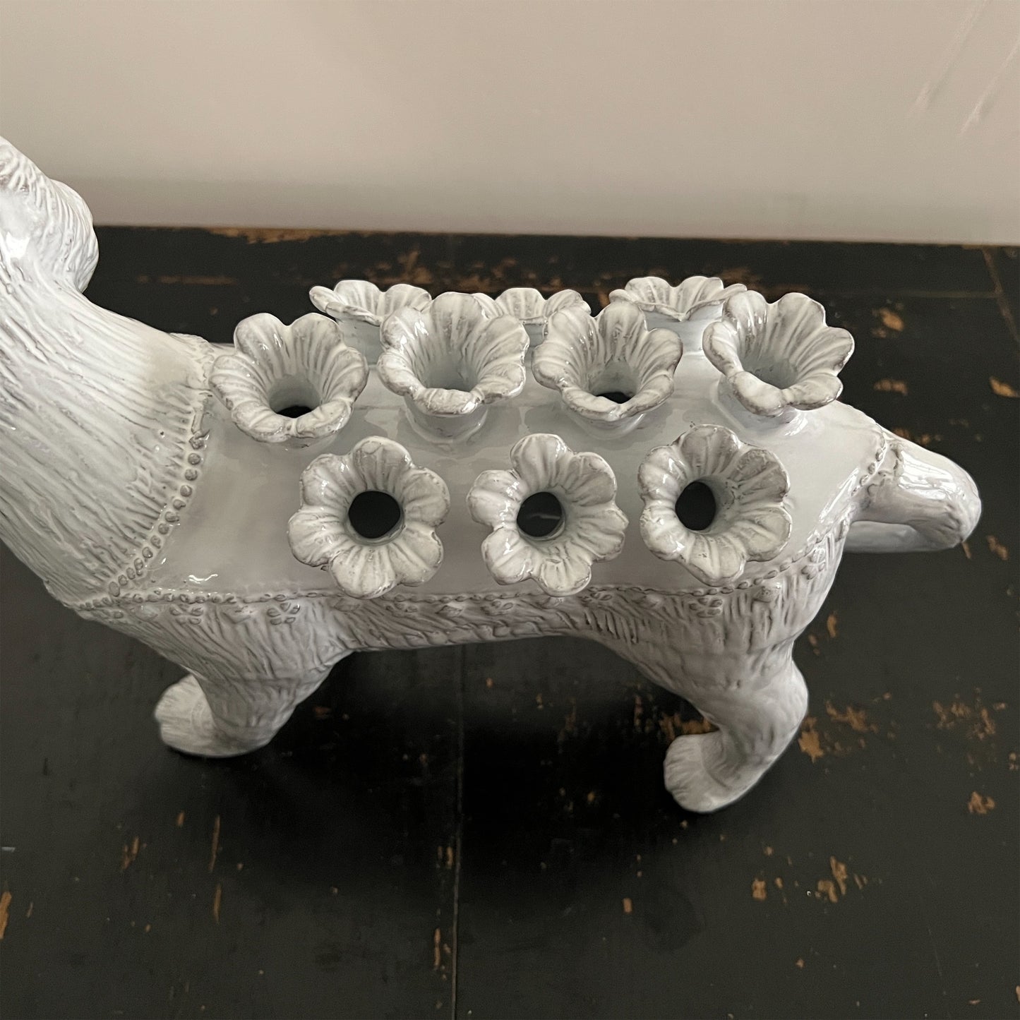 【Astier de Villatte】Cat Flower Holder - Right