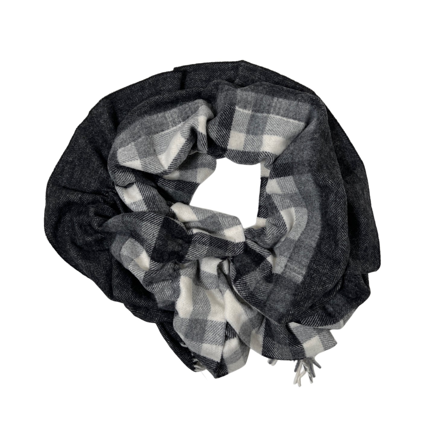 【Sayoko.M】cape shirring W02 charcoal