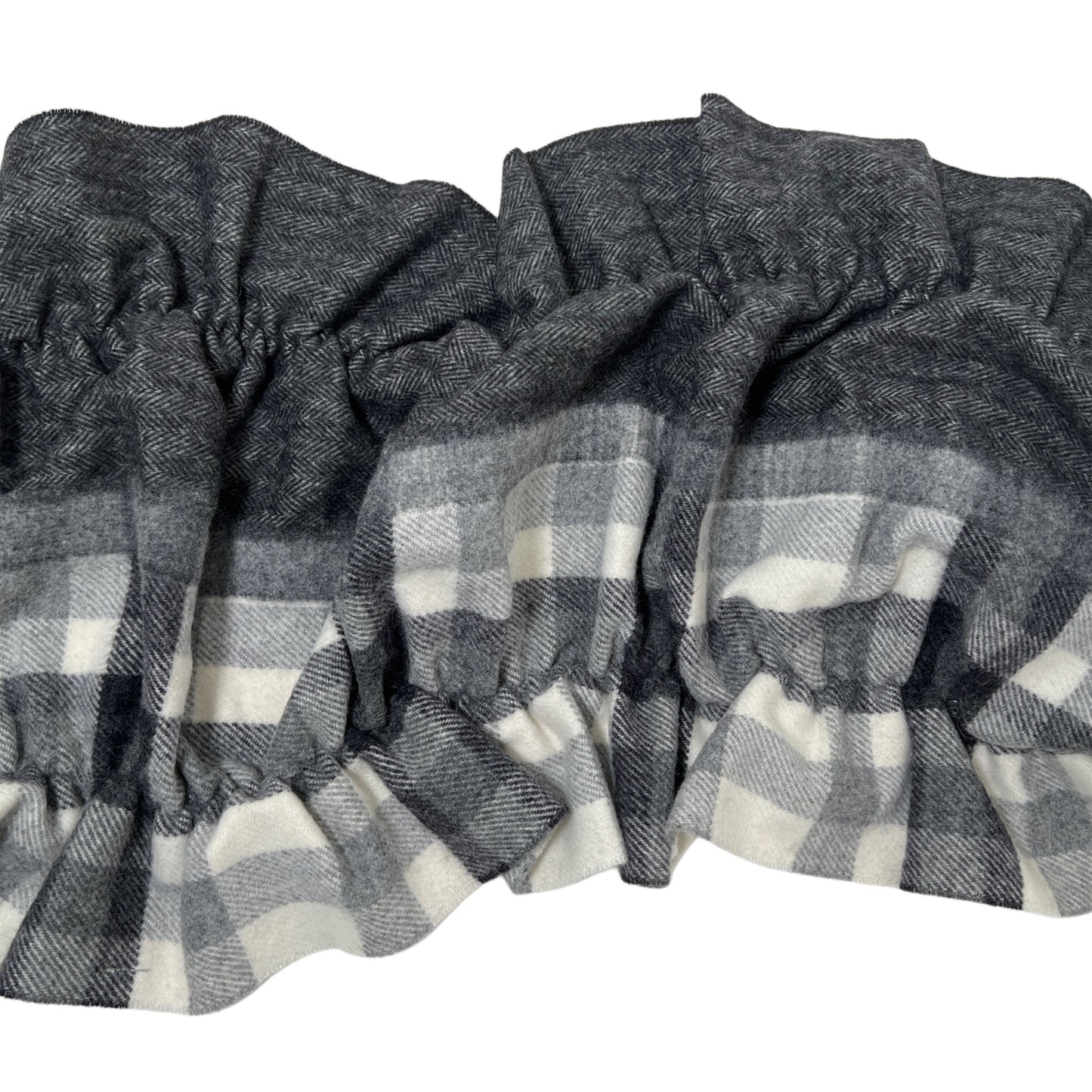 【Sayoko.M】cape shirring W02 charcoal