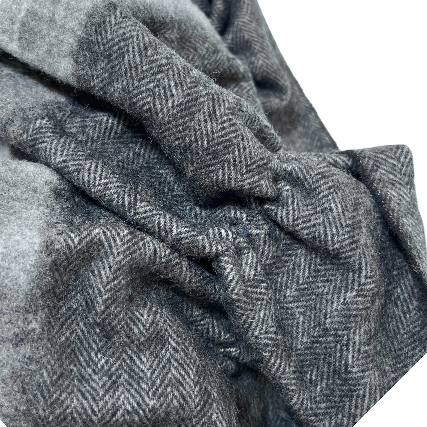 【Sayoko.M】cape shirring W02 charcoal