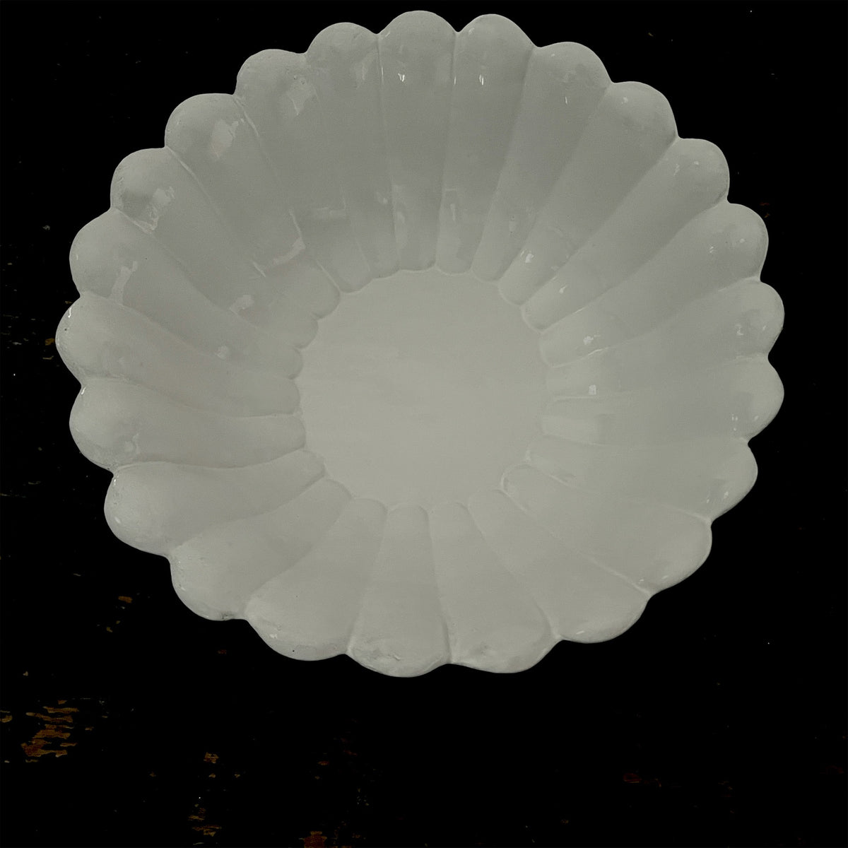 【Astier de Villatte】Marguerite Large Salad Bowl