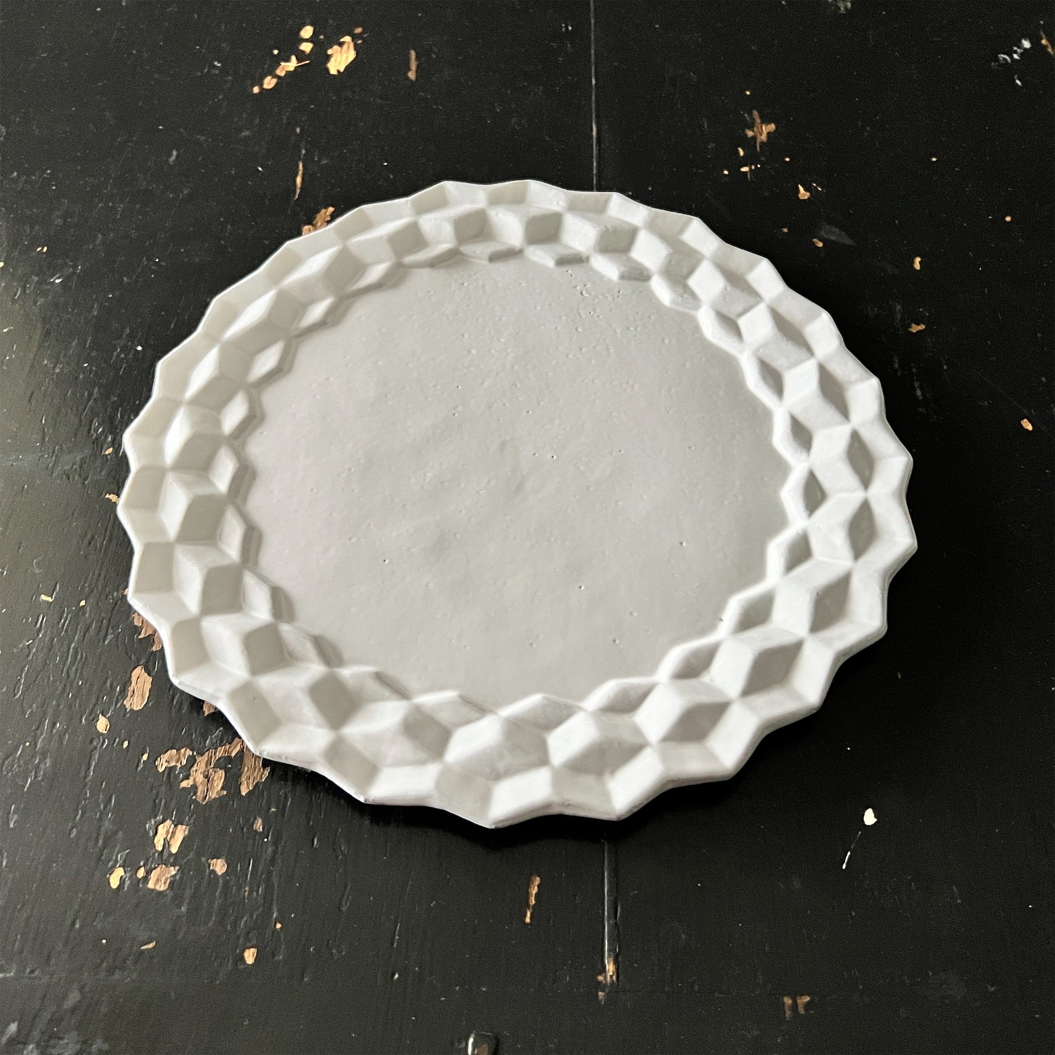 Astier de Villatte】Cube プレート | フィールシーン / FEEL SEEN Astier de Villatte】Cube プレート | フィールシーン / FEEL SEEN
