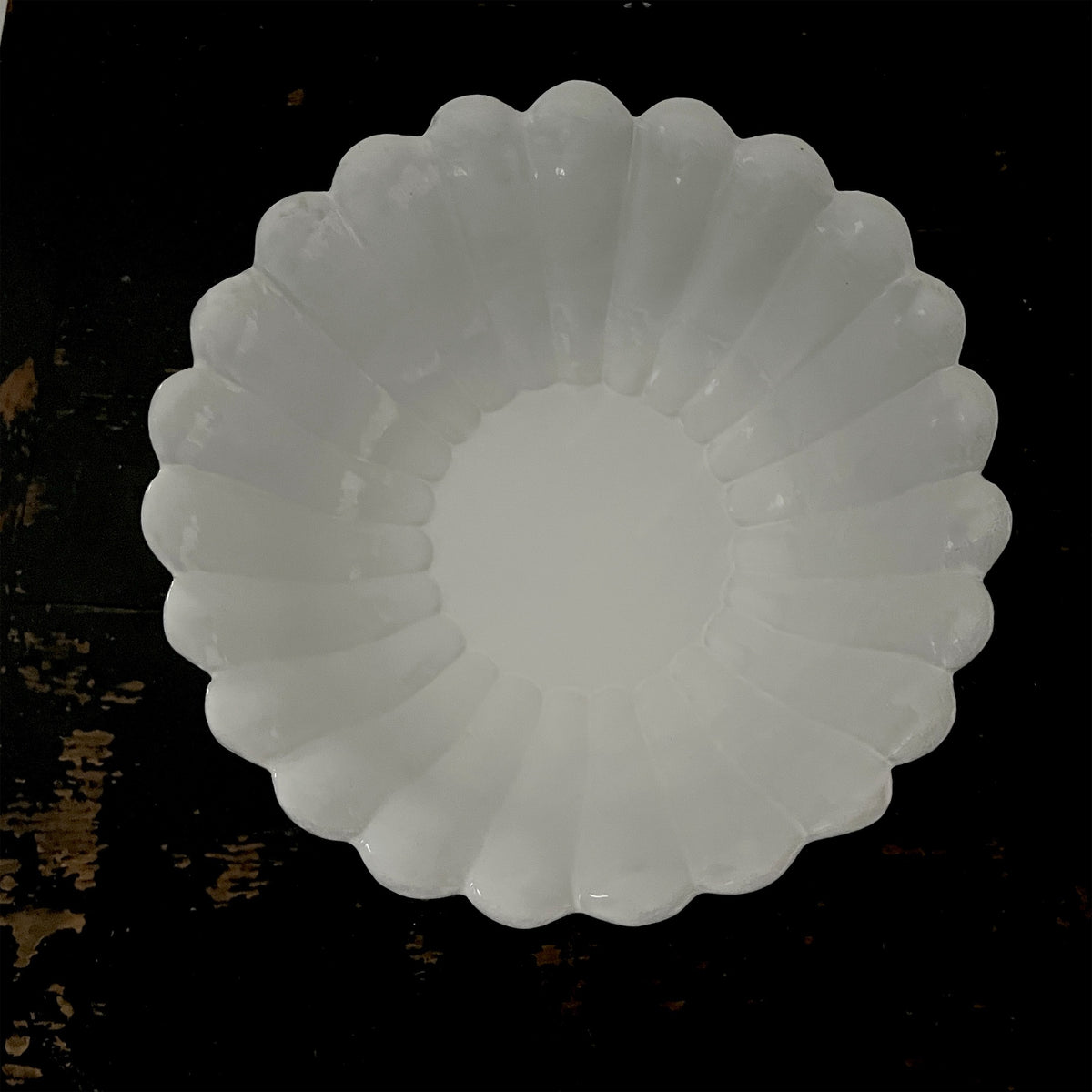【Astier de Villatte】Marguerite Large Salad Bowl
