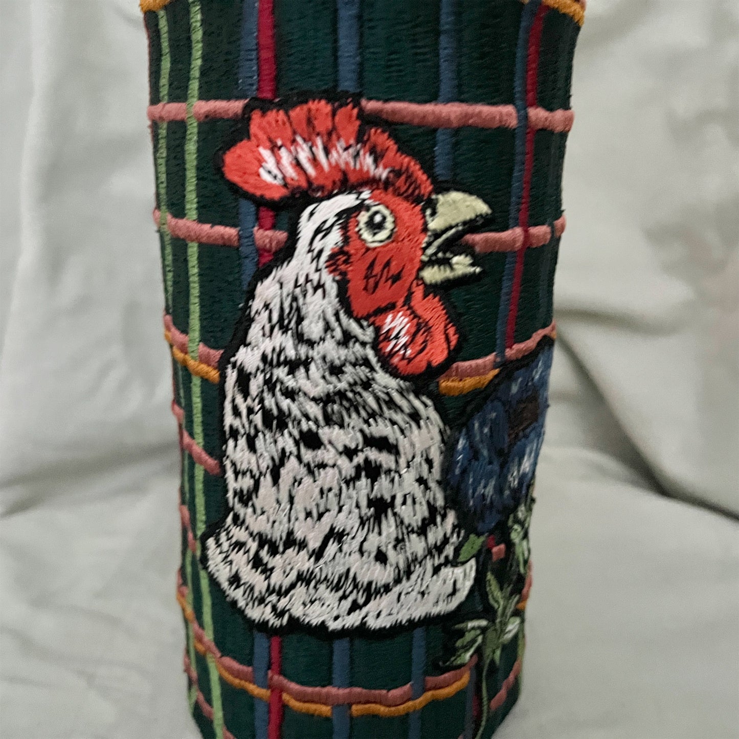 【ma.macaron】フラワーベースカバー にわとり