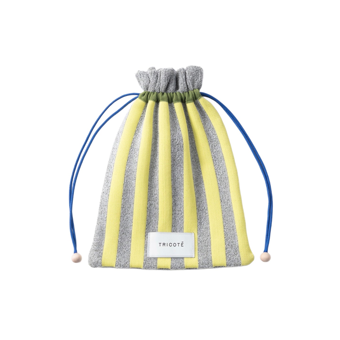 【TRICOTE】STRIPED SHAGGY MINI POUCH